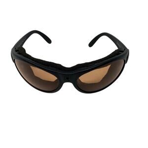 7eye Panoptx Convertible Sunglasses Lot 2 Pairs Brown Yellow Lenses Case